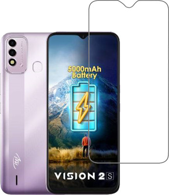 BRENZZ Tempered Glass Guard for Itel Vision2S(Pack of 1)