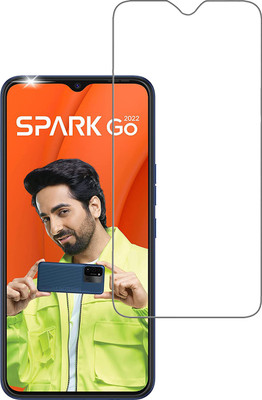 BRENZZ Tempered Glass Guard for Tecno Spark Go 2022(Pack of 1)