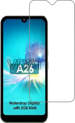 VDAT Tempered Glass Guard for Itel A26(Pack of 1)