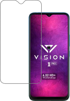 BRENZZ Tempered Glass Guard for Itel vision 1 pro(Pack of 1)