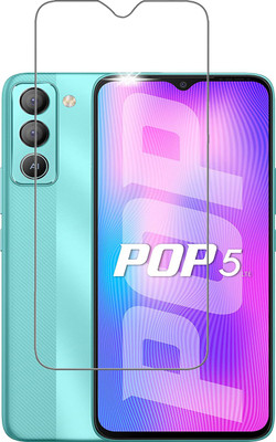 VDAT Tempered Glass Guard for Tecno Pop 5 LTE(Pack of 1)
