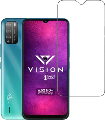 VDAT Tempered Glass Guard for Itel vision 1 pro(Pack of 1)