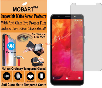 MOBART Tempered Glass Guard for LAVA Z81 (Matte Finish)(Pack of 1)