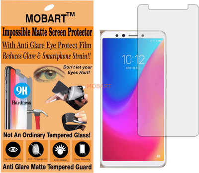 MOBART Tempered Glass Guard for LENOVO K5 PRO (Matte Finish)(Pack of 1)