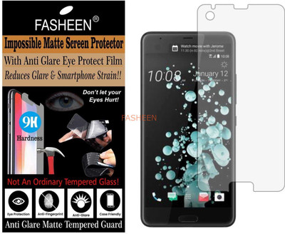 Fasheen Tempered Glass Guard for HTC U ULTRA (Matte Finish)(Pack of 1)