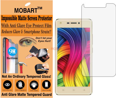 MOBART Tempered Glass Guard for INTEX INDIE 5 (Matte Finish)(Pack of 1)