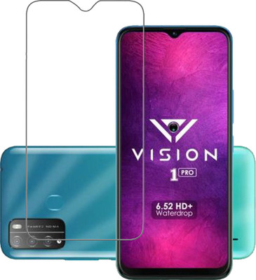 VDAT Tempered Glass Guard for Itel vision 1 pro(Pack of 1)