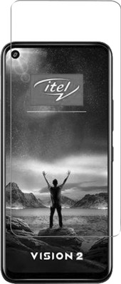 VDAT Tempered Glass Guard for Itel Vision 2(Pack of 1)