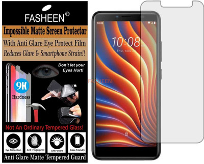 Fasheen Tempered Glass Guard for HTC WILDFIRE E1 LITE (Matte Finish)(Pack of 1)