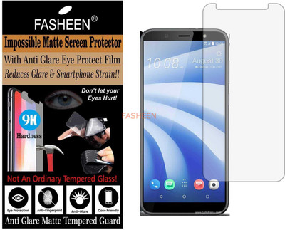 Fasheen Tempered Glass Guard for HTC U12 LIFE (Matte Finish)(Pack of 1)