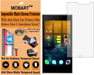 MOBART Tempered Glass Guard for INTEX FISH (Matte Finish)(Pack of 1)