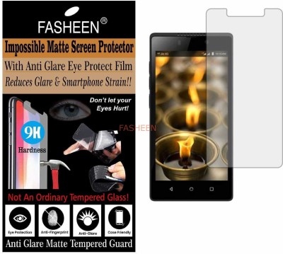 Fasheen Tempered Glass Guard for RELIANCE JIO LYF F8 (Matte Finish)(Pack of 1)