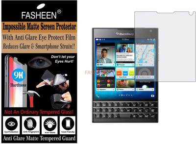 Fasheen Tempered Glass Guard for BLACKBERRY PASSPORT (Matte Finish)(Pack of 1)