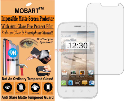 MOBART Tempered Glass Guard for INTEX AQUA FLASH (Matte Finish)(Pack of 1)