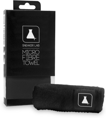 Sneaker Lab Microfiber Towel Cleaner(Nylon, Leather, Nubuck, Generic, Sports Shoes, Synthetic Leather, Velour, Suede, Black)