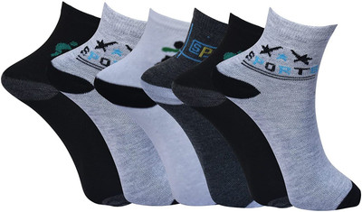 Ninteen-69 Men Printed Ankle Length(Pack of 6)