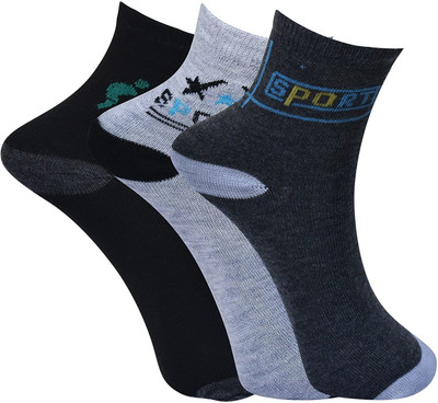 Ninteen-69 Men Printed Ankle Length(Pack of 3)