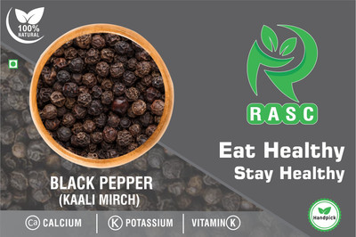 66% OFF on RASC Organic Black Peppercorn I Kali Mirch Whole Black Pepper Indian Spices 400 gm(400 g) 66% OFF on RASC Organic Black Peppercorn I Kali Mirch Whole Black Pepper Indian Spices 400 gm(400 g)