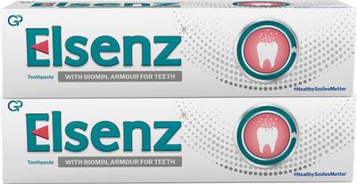 ELSENZ Toothpaste With Biomin | Armour for Teeth | Vegan Friendly Toothpaste