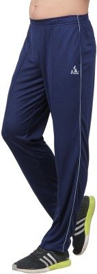 DSWS Solid Men Dark Blue Track Pants