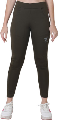 TYKUN Dark Green Jegging(Solid)