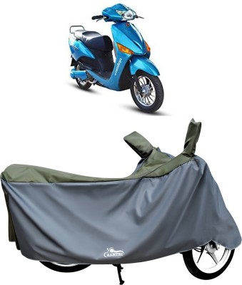 VITSOA Waterproof Two Wheeler Cover for Hero(Electric, Green)