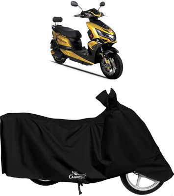 DROHAR Waterproof Two Wheeler Cover for Okinawa(Praise, Black)