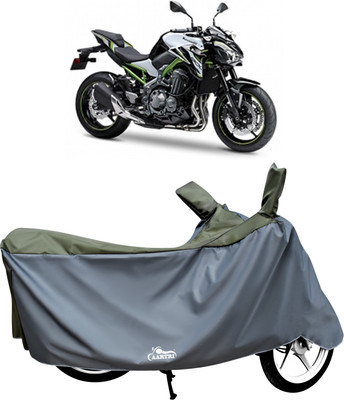 XAFO Two Wheeler Cover for Kawasaki(Z900, Green, Grey)