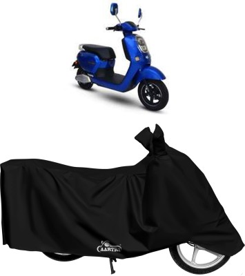 VITSOA Waterproof Two Wheeler Cover for Okinawa(Cruiser, Black)