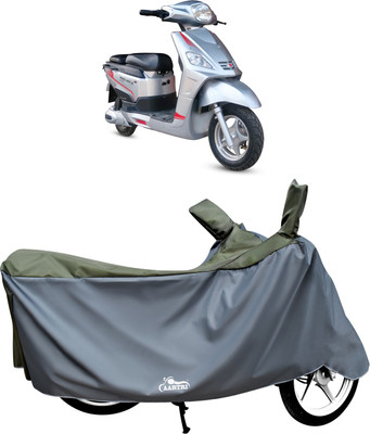 XAFO Two Wheeler Cover for Hero(Electric, Green)