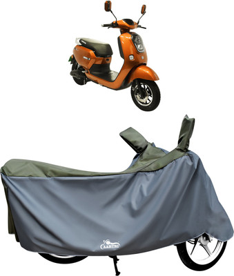 XAFO Two Wheeler Cover for Okinawa(Lite, Green)