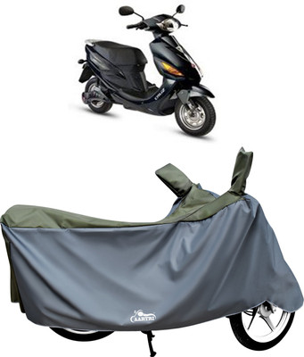 XAFO Two Wheeler Cover for Hero(Electric, Green, Grey)