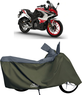 XAFO Two Wheeler Cover for Bajaj(Pulsar, Grey)