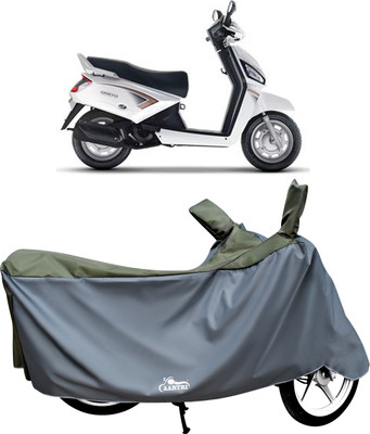 XAFO Two Wheeler Cover for Mahindra(Gusto, Green)