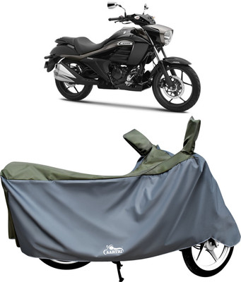 DROHAR Waterproof Two Wheeler Cover for Suzuki(Intruder, Green)