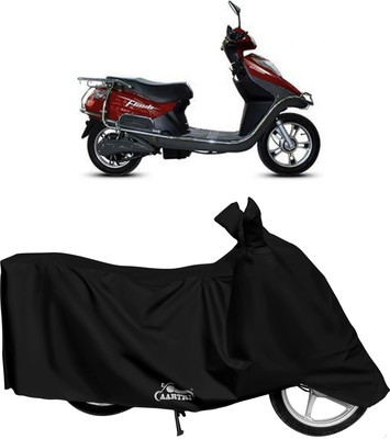 XAFO Two Wheeler Cover for Hero(Electric, Black)