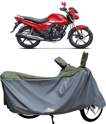 DROHAR Waterproof Two Wheeler Cover for Hero(Achiever, Green)