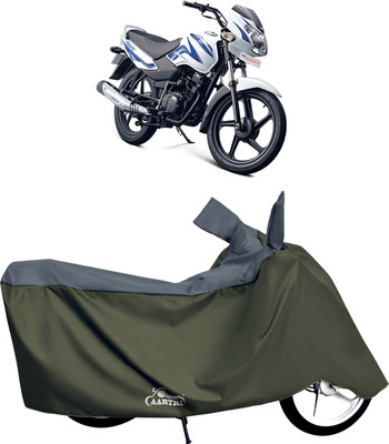 DROHAR Waterproof Two Wheeler Cover for TVS(Sport, Grey)