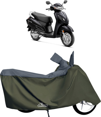 XAFO Two Wheeler Cover for Honda(Activa, Grey)
