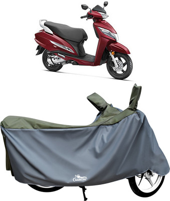 XAFO Two Wheeler Cover for Honda(Activa, Green)