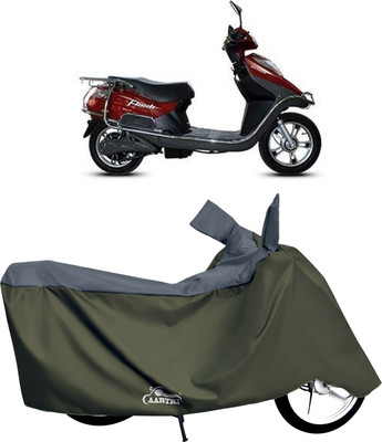 XAFO Two Wheeler Cover for Hero(Electric, Grey)