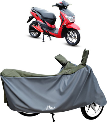 XAFO Two Wheeler Cover for Hero(Electric, Green)