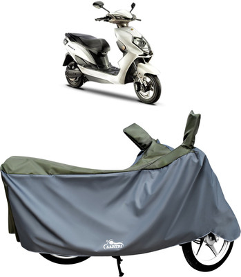 DROHAR Waterproof Two Wheeler Cover for Evolet(Derby, Green)
