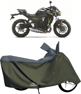 XAFO Two Wheeler Cover for Kawasaki(Z650, Grey)
