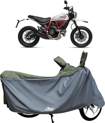 XAFO Two Wheeler Cover for Ducati(Scrambler, Green)