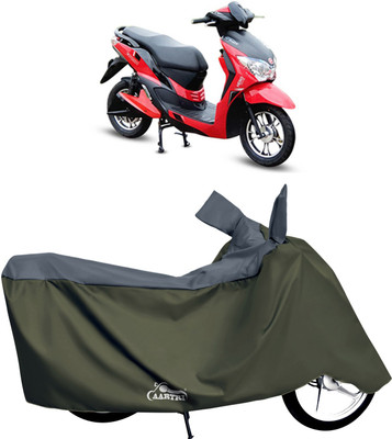 XAFO Two Wheeler Cover for Hero(Electric, Grey)