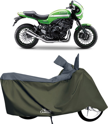 XAFO Two Wheeler Cover for Kawasaki(Z900, Green, Grey)