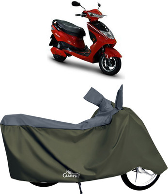 XAFO Two Wheeler Cover for Okinawa(Ridge, Grey)