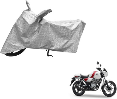 Royalso Waterproof Two Wheeler Cover for Bajaj(V15, Silver)