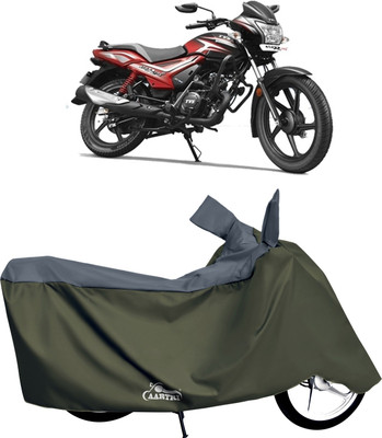 DROHAR Waterproof Two Wheeler Cover for TVS(Star, Grey)